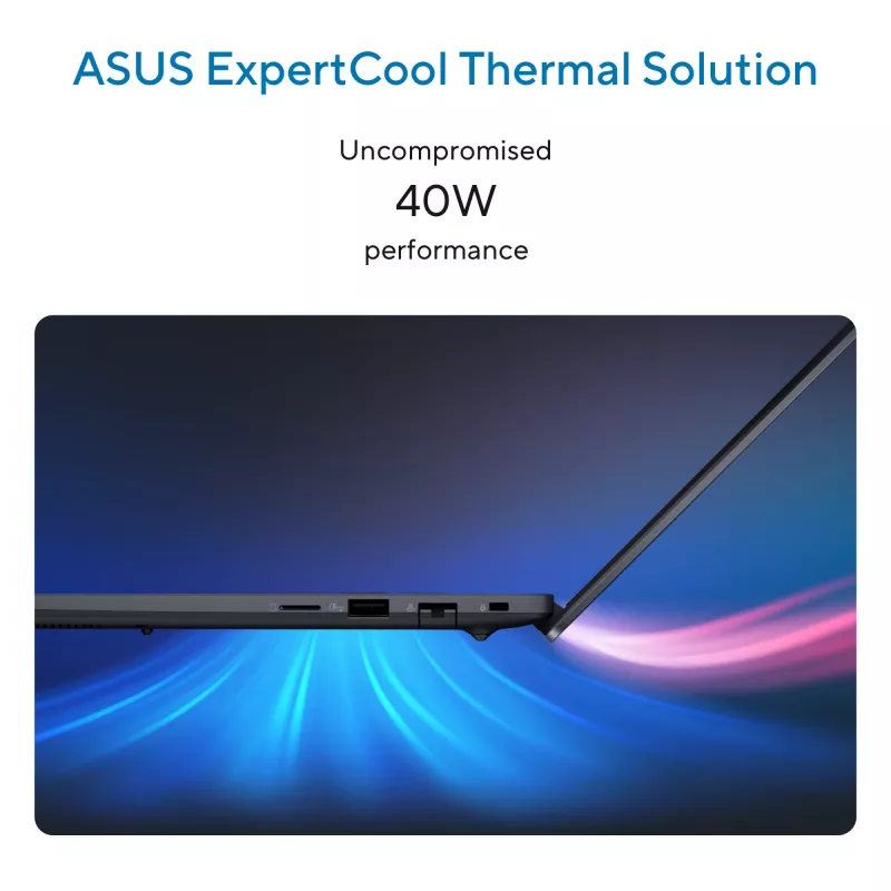 ASUS ExpertBook B5 B5405CCA-LY0008X Intel Core Ultra 5 225H klēpjdators 35,6 cm (14 collas) WUXGA 16 GB DDR5-SDRAM 512 GB SSD Wi-Fi 7 (802.11be) Windows 11 Pro US International melns