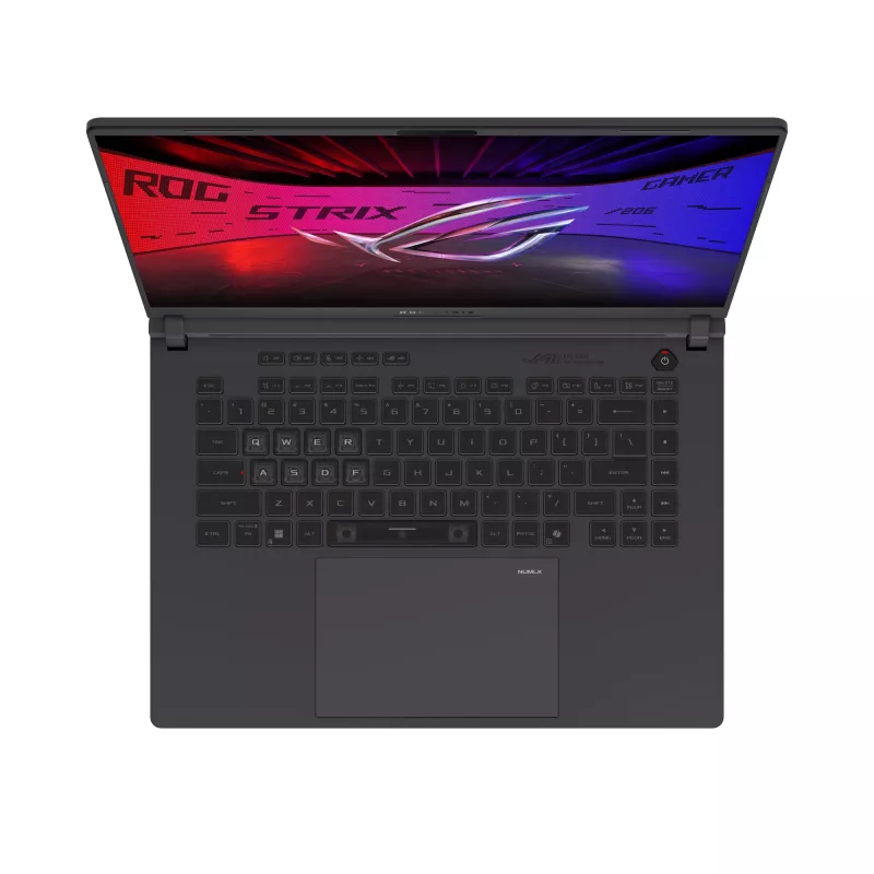 ASUS ROG Strix G16 G615LR-U7321W Intel Core Ultra 7 255HX klēpjdators 40,6 cm (16 collu) WQXGA 32 GB DDR5-SDRAM 1 TB SSD NVIDIA® GeForce RTX™ 5070 Ti klēpjdatora GPU Wi-Fi 7 (802.11be) Windows 11 Home pelēks