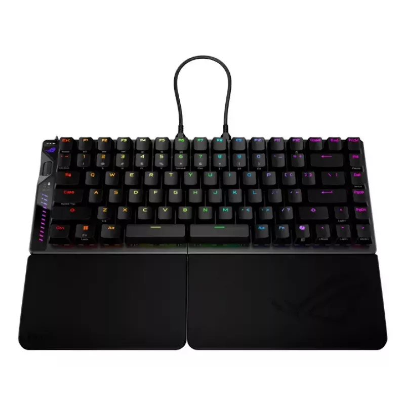 tastatūra ASUS ROG Falcata Gaming USB RF Wireless Bluetooth Melns 75%