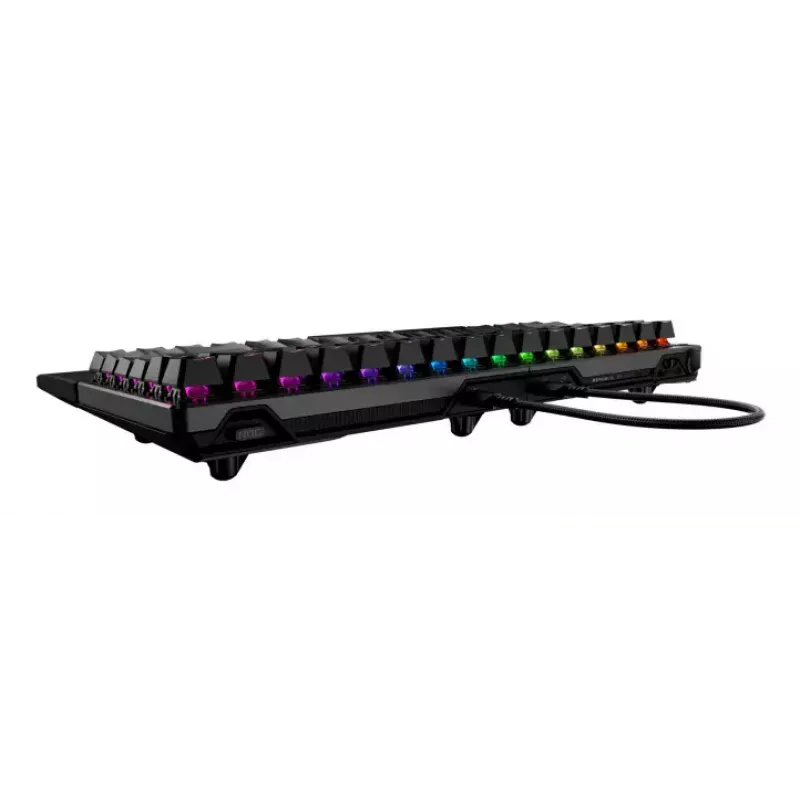 tastatūra ASUS ROG Falcata Gaming USB RF Wireless Bluetooth Melns 75%