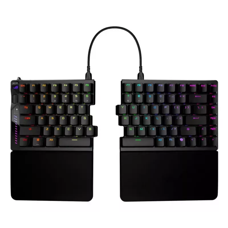 tastatūra ASUS ROG Falcata Gaming USB RF Wireless Bluetooth Melns 75%