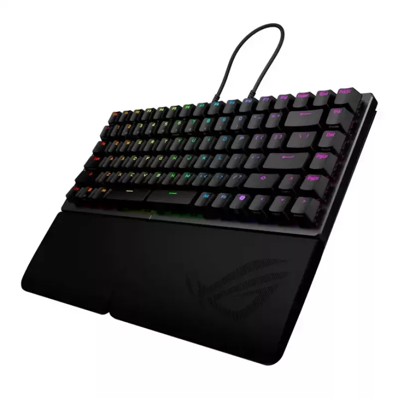 tastatūra ASUS ROG Falcata Gaming USB RF Wireless Bluetooth Melns 75%