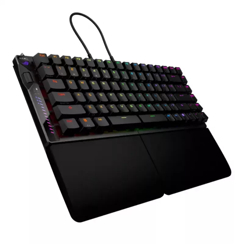 tastatūra ASUS ROG Falcata Gaming USB RF Wireless Bluetooth Melns 75%