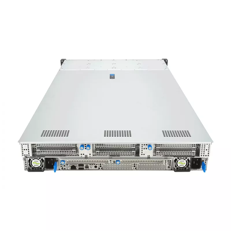 Plauktu serveris ASUS RS720-E12-RS8G 3,2 kW dublēts barošanas bloks, 8 karstās nomaiņas nodalījumi