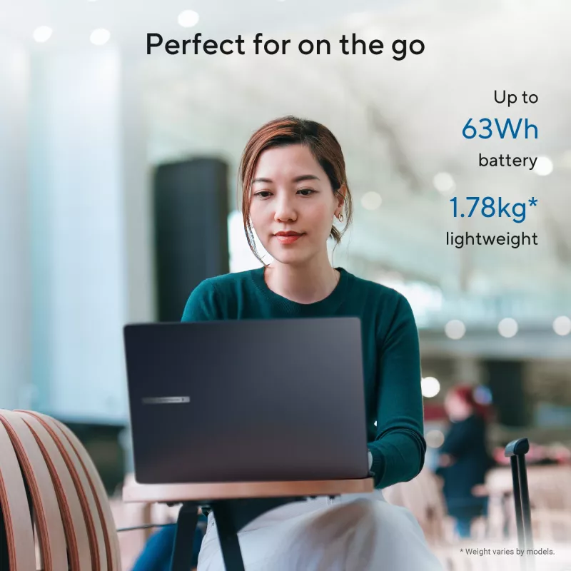 ASUS ExpertBook B3 B3605CCA-MB0370X Intel Core Ultra 5 225H portatīvais dators 40,6 cm (16 collu) WUXGA 16 GB DDR5-SDRAM 512 GB SSD Wi-Fi 6E (802.11ax) Windows 11 Pro US International Melna, Pelēka