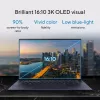 ASUS ExpertBook B9 OLED B9403CVAR-PP1678X Intel Core 7 150U portatīvais dators 35.6 cm (14 collas) WQXGA+ 32 GB LPDDR5x-SDRAM 1 TB SSD Wi-Fi 6E (802.11ax) Windows 11 Pro franču valoda melnā krāsā
