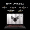ASUS TUF Gaming A18 FA808UM-S8069W AMD Ryzen™ 7 260 klēpjdators 45.7 cm (18 collas) WUXGA 16 GB DDR5-SDRAM 512 GB SSD NVIDIA GeForce RTX 5060 Wi-Fi 6E (802.11ax) Windows 11 Home Dutch pelēka