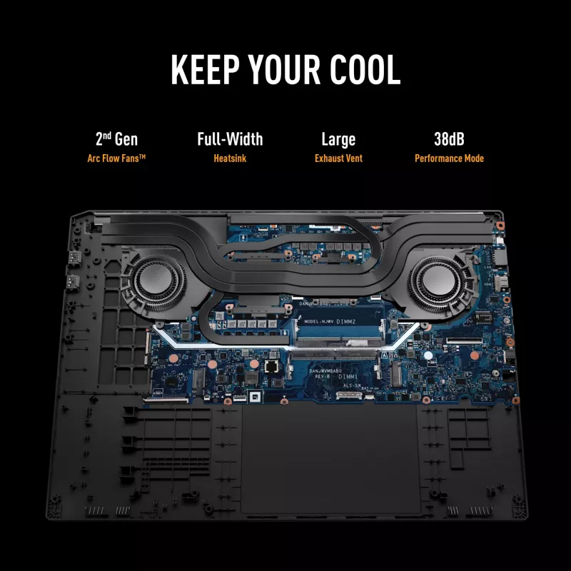 ASUS TUF Gaming A18 FA808UH-S8076W AMD Ryzen™ 7 260 Klēpjdators 45,7 cm (18 collas) Full HD+ 16 GB DDR5-SDRAM 512 GB SSD NVIDIA® GeForce RTX™ 5050 Wi-Fi 6E (802.11ax) Windows 11 Home Dutch pelēka
