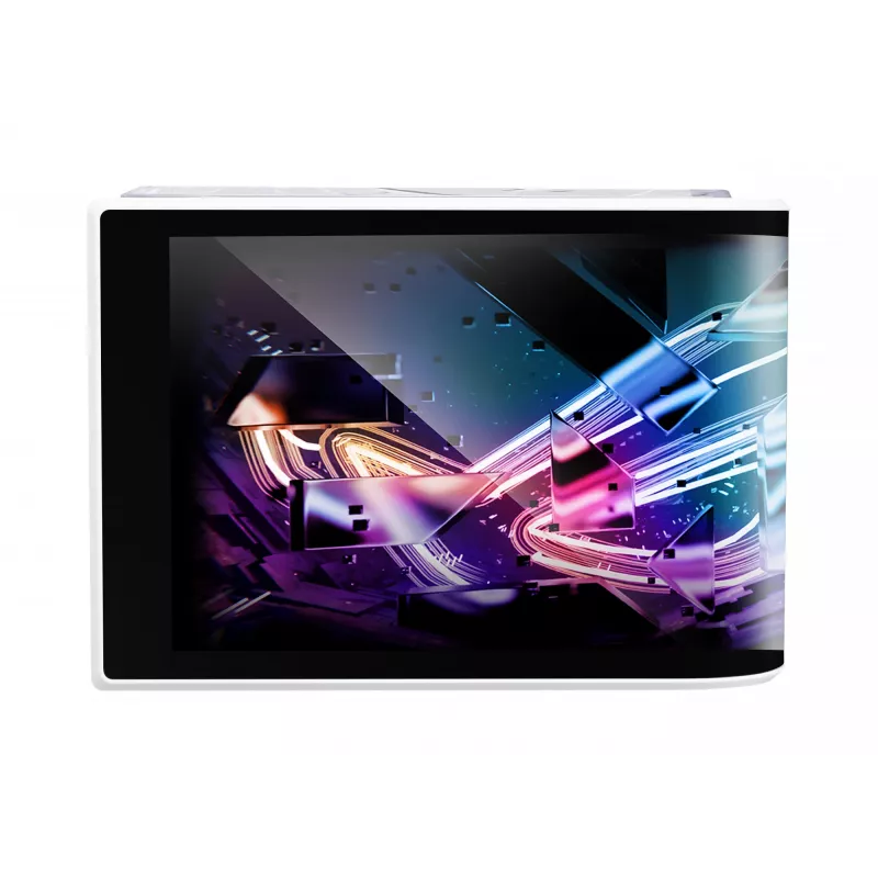 Šķidruma dzesēšanas sistēma ASUS ROG Ryuo IV SLC 360 ARGB balta Edition — 360 mm radiators, 3×120 mm ventilatori, AMOLED displejs, LGA 1700 atbalsts