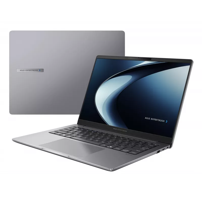 Laptop ASUS ExpertBook PM3406CKA 14 inch WUXGA, Ryzen AI 5 330, 16GB RAM, 512GB SSD, Radeon 820M, Windows 11, Misty pelēka