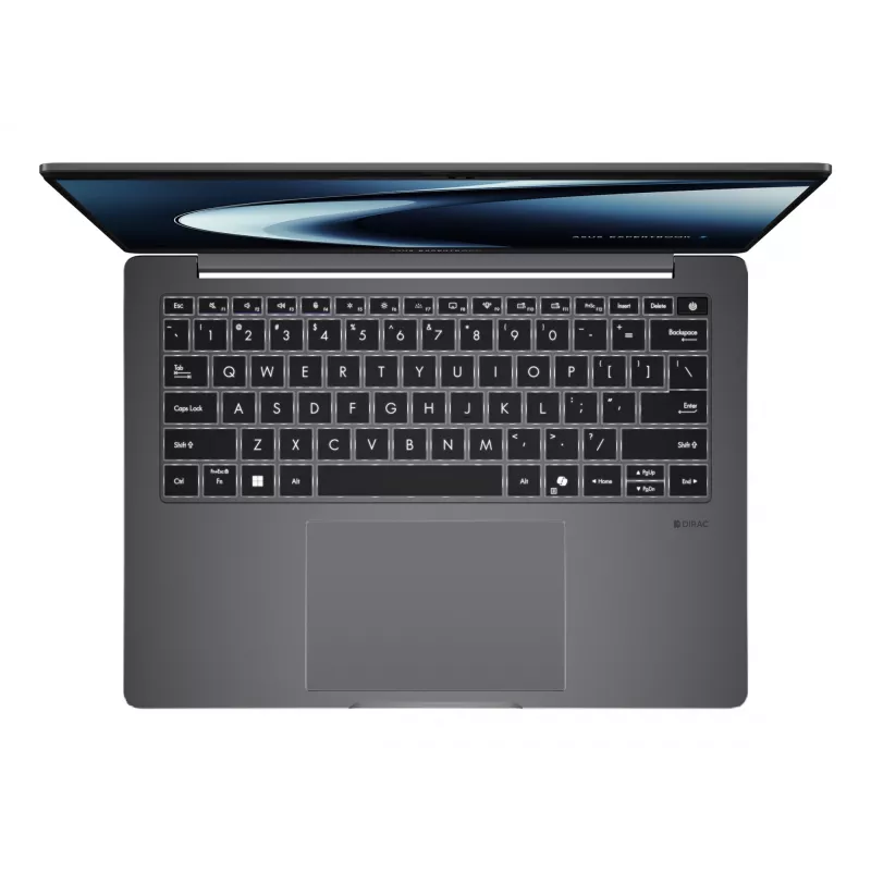 Laptop ASUS ExpertBook PM3406CKA 14 inch WUXGA, Ryzen AI 5 330, 16GB RAM, 512GB SSD, Radeon 820M, Windows 11, Misty pelēka