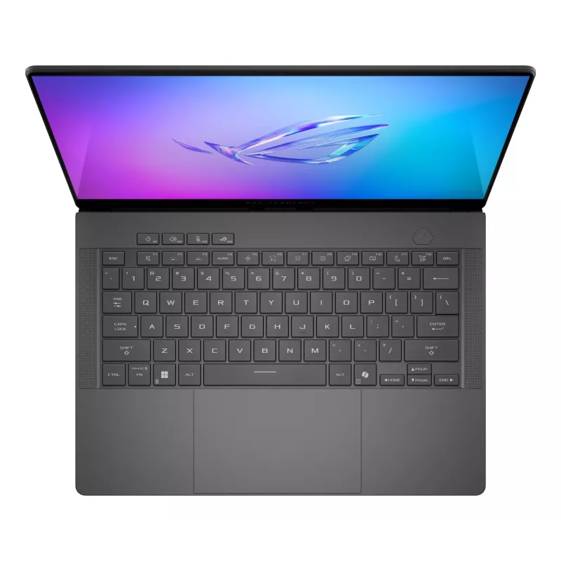 Portatīvais dators ASUS ROG Zephyrus G14 GA403UH-QS051W — Ryzen 9 270, 14 collu 3K 120Hz OLED, 32 GB RAM, 1 TB SSD, Windows 11 Home, NVIDIA RTX 5050