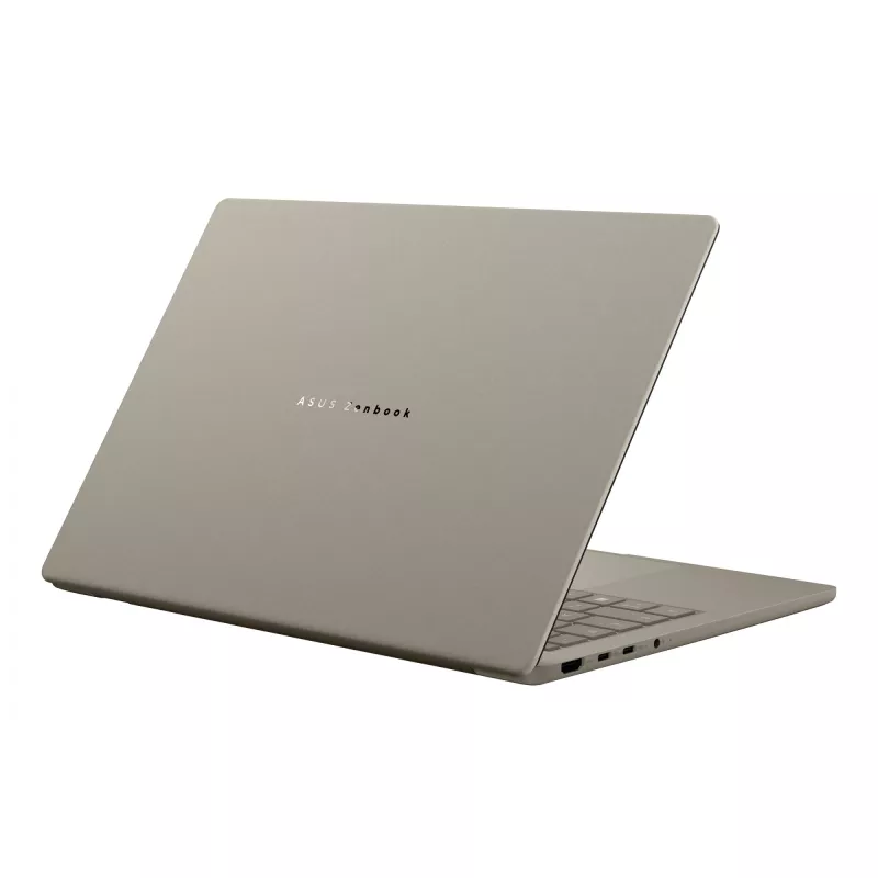 ASUS Zenbook A14 UX3407QA-QD289W Copilot+ PC Snapdragon X1-26-100 klēpjdators 35,6 cm (14 collas) WUXGA 16 GB LPDDR5x-SDRAM 512 GB SSD Wi-Fi 6E (802.11ax) Windows 11 Home Bēša