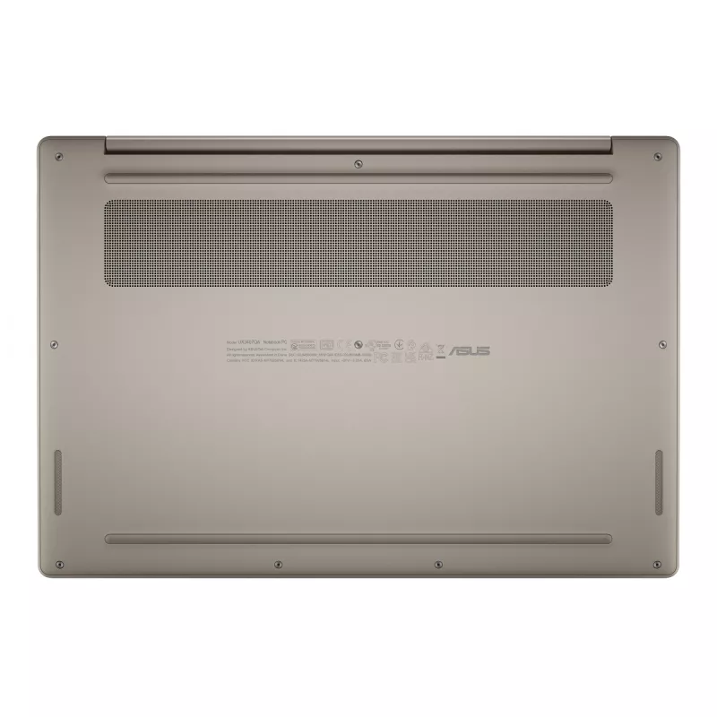 ASUS Zenbook A14 UX3407QA-QD289W Copilot+ PC Snapdragon X1-26-100 klēpjdators 35,6 cm (14 collas) WUXGA 16 GB LPDDR5x-SDRAM 512 GB SSD Wi-Fi 6E (802.11ax) Windows 11 Home Bēša