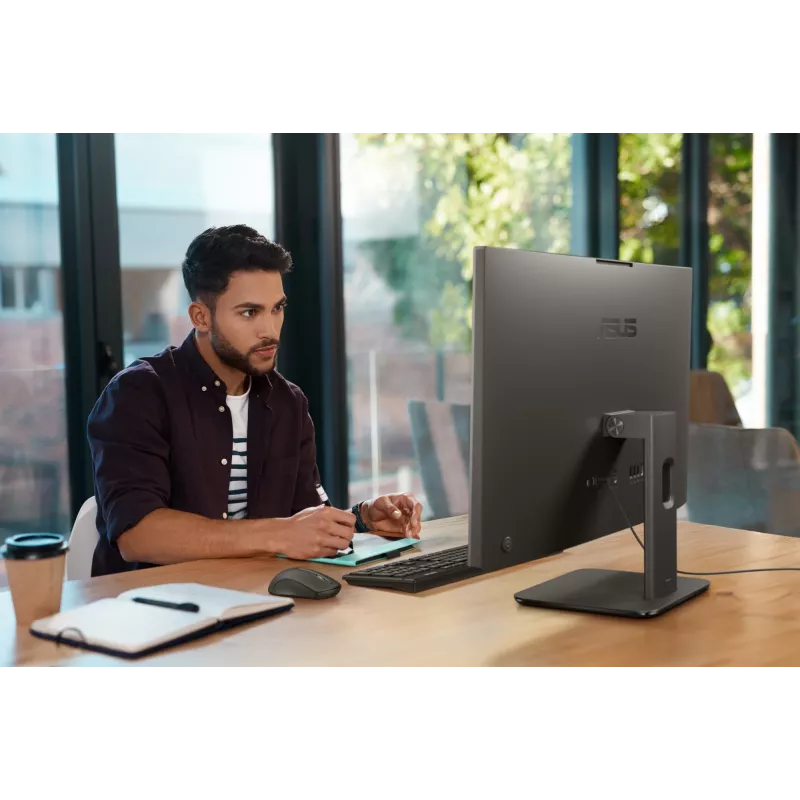 ASUS ExpertCenter P600 AiO PM670KA-BPE011X Copilot+ PC AMD Ryzen™ AI 7 350 68.6 cm (27 inch) 1920 x 1080 pikseļi Viss-vienā dators 16 GB DDR5-SDRAM 512 GB SSD Windows 11 Pro Wi-Fi 6 (802.11ax) Melns