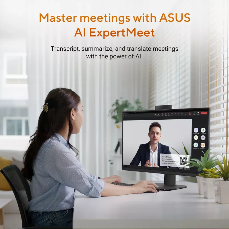 ASUS ExpertCenter P600 AiO PM670KA-BPE011X Copilot+ PC AMD Ryzen™ AI 7 350 68.6 cm (27 inch) 1920 x 1080 pikseļi Viss-vienā dators 16 GB DDR5-SDRAM 512 GB SSD Windows 11 Pro Wi-Fi 6 (802.11ax) Melns