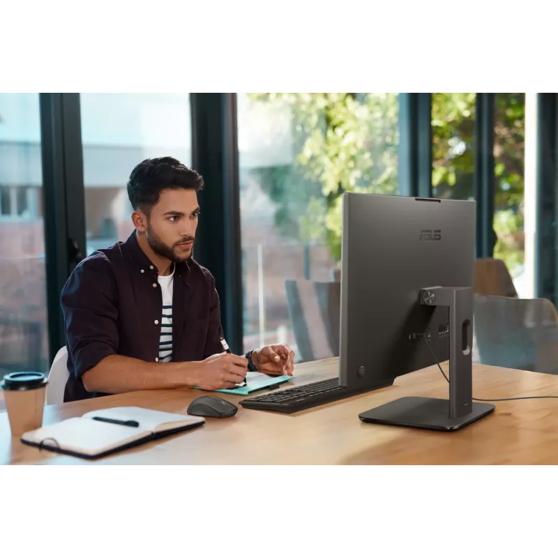 ASUS ExpertCenter P600 AiO PM640KA-BPC011X Copilot+ PC AMD Ryzen™ AI 5 330 60.5 cm (23.8 inch) 1920 x 1080 pikseļi Viss-vienā dators 16 GB DDR5-SDRAM 512 GB SSD Windows 11 Pro Wi-Fi 6 (802.11ax) Melns