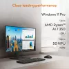 ASUS ExpertCenter P600 AiO PM640KA-BPC011X Copilot+ PC AMD Ryzen™ AI 5 330 60.5 cm (23.8 inch) 1920 x 1080 pikseļi Viss-vienā dators 16 GB DDR5-SDRAM 512 GB SSD Windows 11 Pro Wi-Fi 6 (802.11ax) Melns