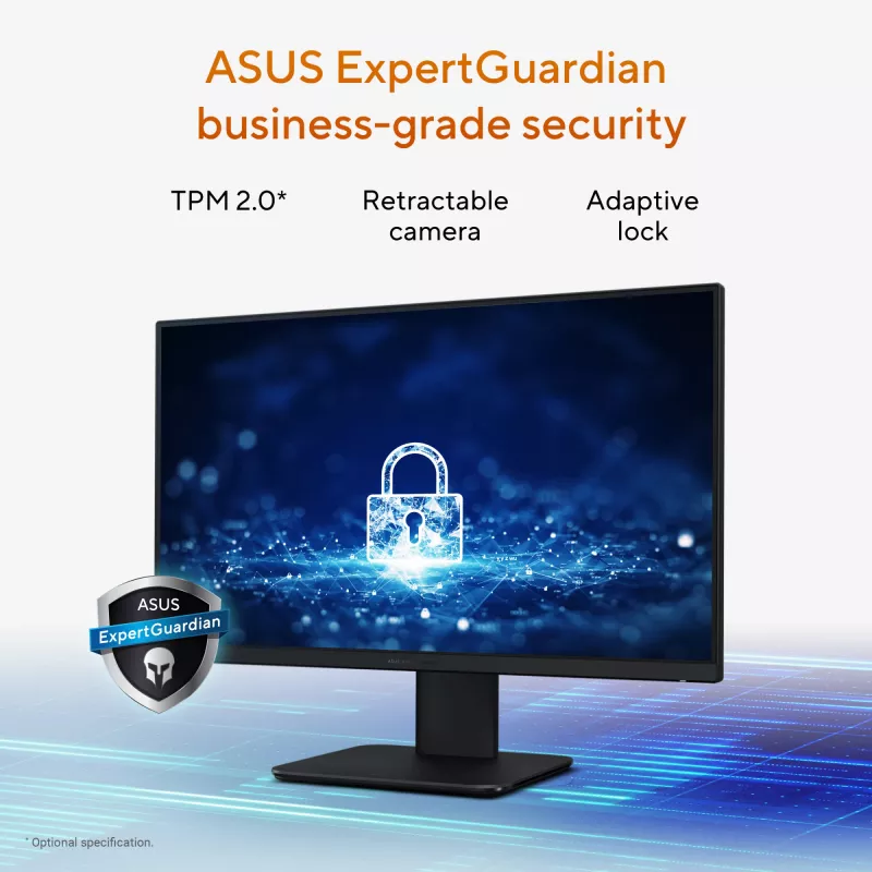 ASUS ExpertCenter P600 AiO PM640KA-BPC011X Copilot+ PC AMD Ryzen™ AI 5 330 60.5 cm (23.8 inch) 1920 x 1080 pikseļi Viss-vienā dators 16 GB DDR5-SDRAM 512 GB SSD Windows 11 Pro Wi-Fi 6 (802.11ax) Melns