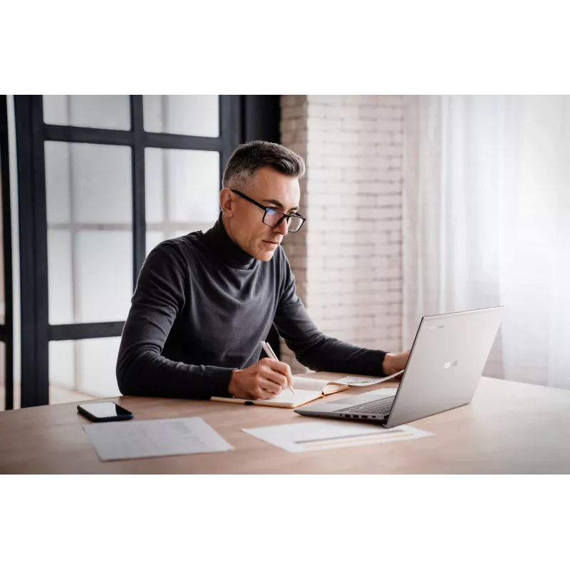 ASUS Chromebook Plus Enterprise CB54 CB5403CMA-QM0916 Intel Core Ultra 7 155U 35.6 cm (14 collu) skārienjutīgs WQXGA 16 GB LPDDR5x-SDRAM 256 GB SSD Wi-Fi 6E (802.11ax) ChromeOS US International Sudraba