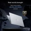 ASUS Chromebook Plus Enterprise CB54 CB5403CMA-QM0916 Intel Core Ultra 7 155U 35.6 cm (14 collu) skārienjutīgs WQXGA 16 GB LPDDR5x-SDRAM 256 GB SSD Wi-Fi 6E (802.11ax) ChromeOS US International Sudraba
