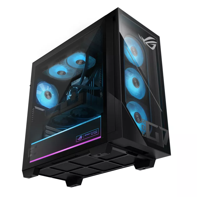 ASUS ROG G700 G700TF-05225F114W Intel Core Ultra 5 225F 32 GB DDR5-SDRAM 1 TB SSD NVIDIA GeForce RTX 5060 Windows 11 Home Tornis PC Melns