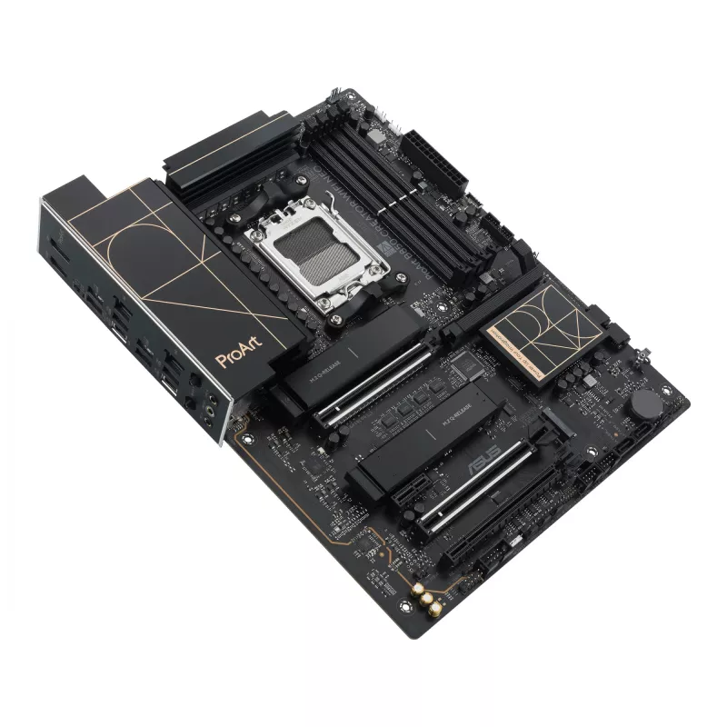 Mātesplate ASUS PROART B850-CREATOR WiFi NEO — AMD B850, ligzda AM5, ATX, DDR5, 4 DIMM, 256 GB, Wi‑Fi 7, 5Gb Ethernet