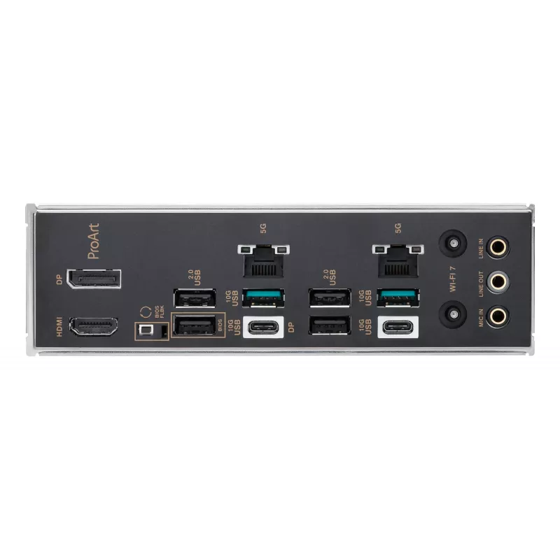 Mātesplate ASUS PROART B850-CREATOR WiFi NEO — AMD B850, ligzda AM5, ATX, DDR5, 4 DIMM, 256 GB, Wi‑Fi 7, 5Gb Ethernet