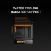 COUGAR PC Midi Tower Case CFV235 Vision — ARGB, 9,16 collas (23,3 cm) LCD 1920×462, sieta, priekšā 2×160 mm, aizmugurē 1×120 mm, melns