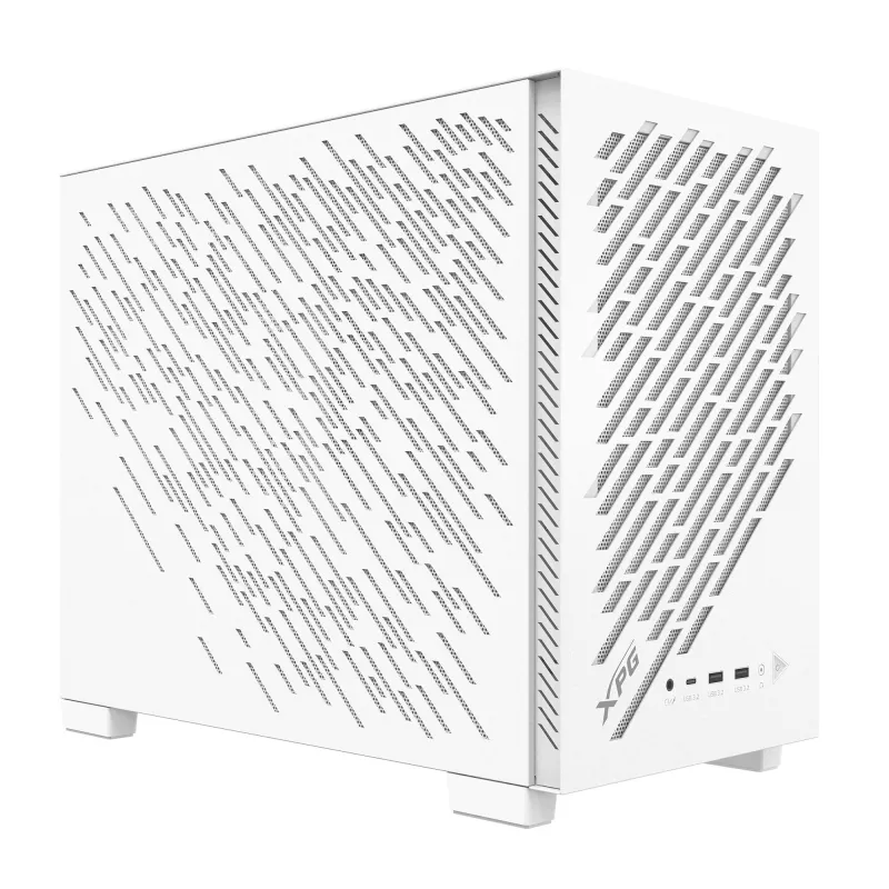 XPG VALOR AIR NANO MID-TOWER CHASSIS - Balts, Midi Tower, PC, Balts, micro ATX, Mini-ITX, SPCC, 17 cm