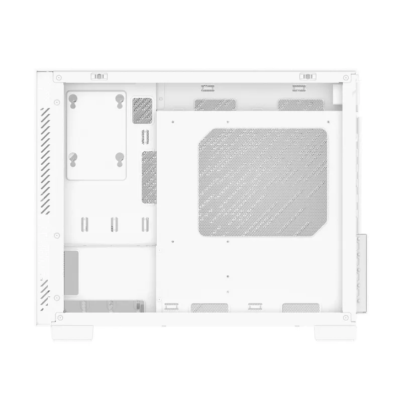 XPG VALOR AIR NANO MID-TOWER CHASSIS - Balts, Midi Tower, PC, Balts, micro ATX, Mini-ITX, SPCC, 17 cm