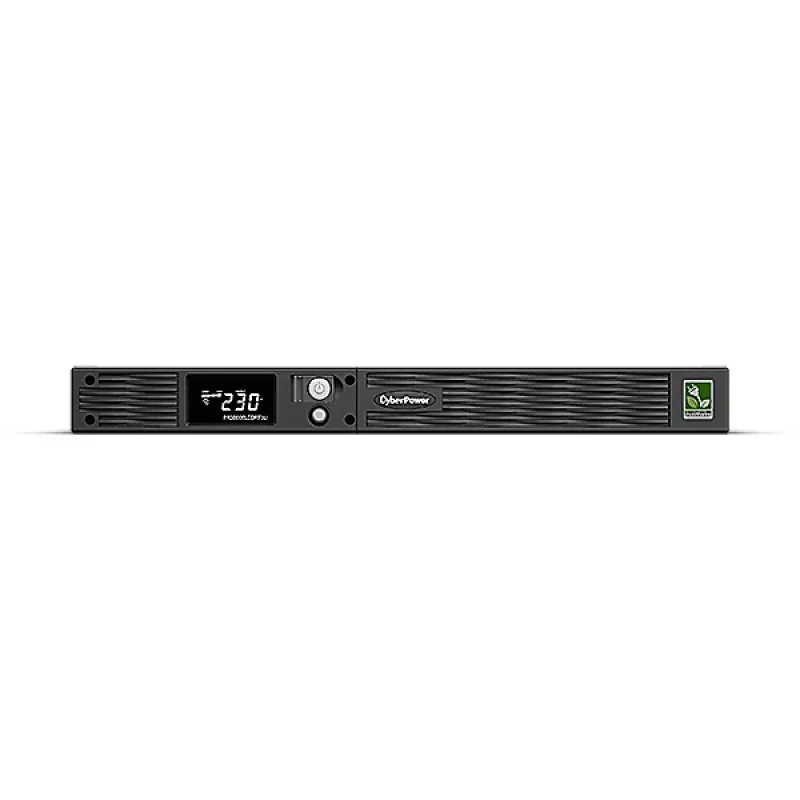 CyberPower PR1000ELCDRT1U nepārtrauktās barošanas avots (UPS) Line-Interactive 1 kVA 800 W 6 maiņstrāvas kontaktligzda(s)