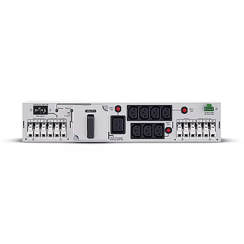 CyberPower MBP63AHVHW82U strāvas sadales bloks (PDU) 8 maiņstrāvas kontaktligzdas 2U Melns, Sudrabains