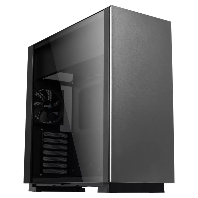 Aerocool Glo Midi Tower Melns