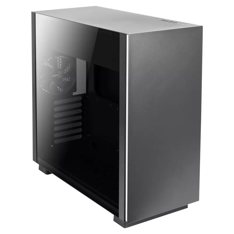 Aerocool Glo Midi Tower Melns