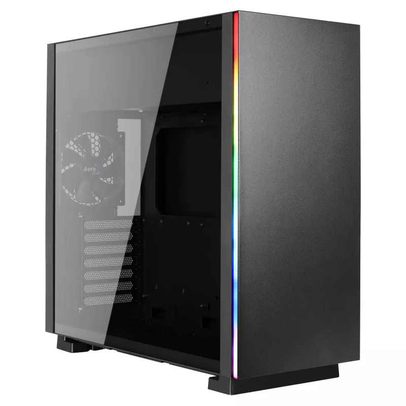Aerocool Glo Midi Tower Melns