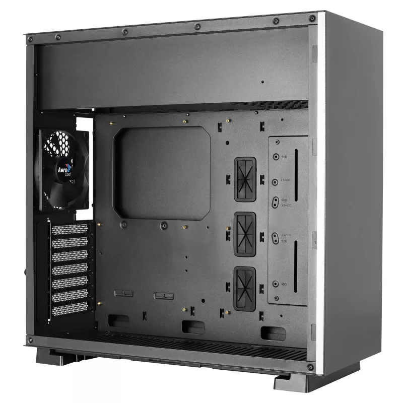 Aerocool Glo Midi Tower Melns