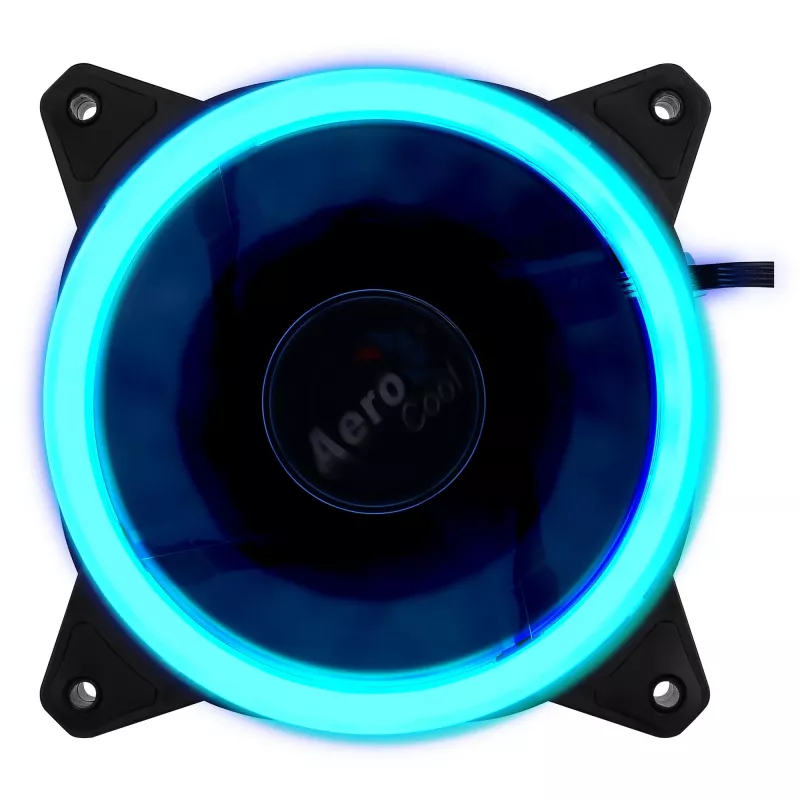 Aerocool Rev RGB Datordatora ventilators 12 cm Melns