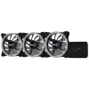 Aerocool Rev RGB Pro datora korpusa ventilators, 12 cm, melns