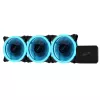 Aerocool Rev RGB Pro datora korpusa ventilators, 12 cm, melns