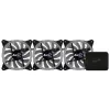 Aerocool Rev RGB Pro datora korpusa ventilators, 12 cm, melns