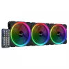 Aerocool Orbit RC datora korpusa ventilators 12 cm melns