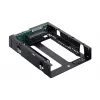 QNAP QDA-A2AR - Internes RAID-Gehäuse - 3.5 to 2 x 2.5 (8,9 cm bis 2 x 6,4 cm) - RAID 0, 1, JBOD - SATA 6Gb/s