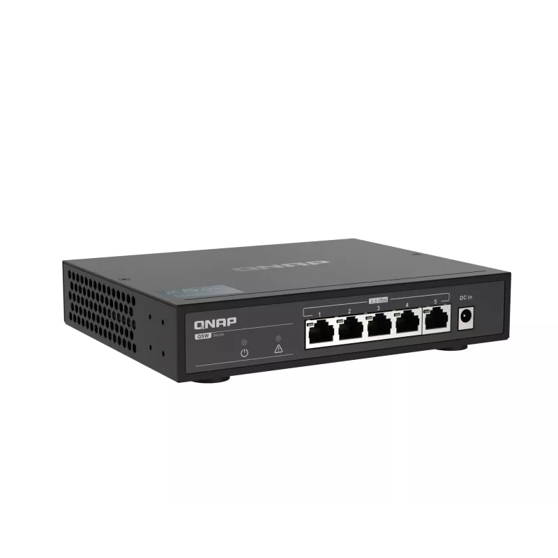QNAP QSW-1105-5T 5 portu neapkalpojams komutators, 5x 2.5GbE