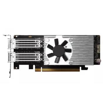 QNAP QXG-100G2SF-E810 tīkla karte Iekšējs Optiskā šķiedra 100000 Mbit/s