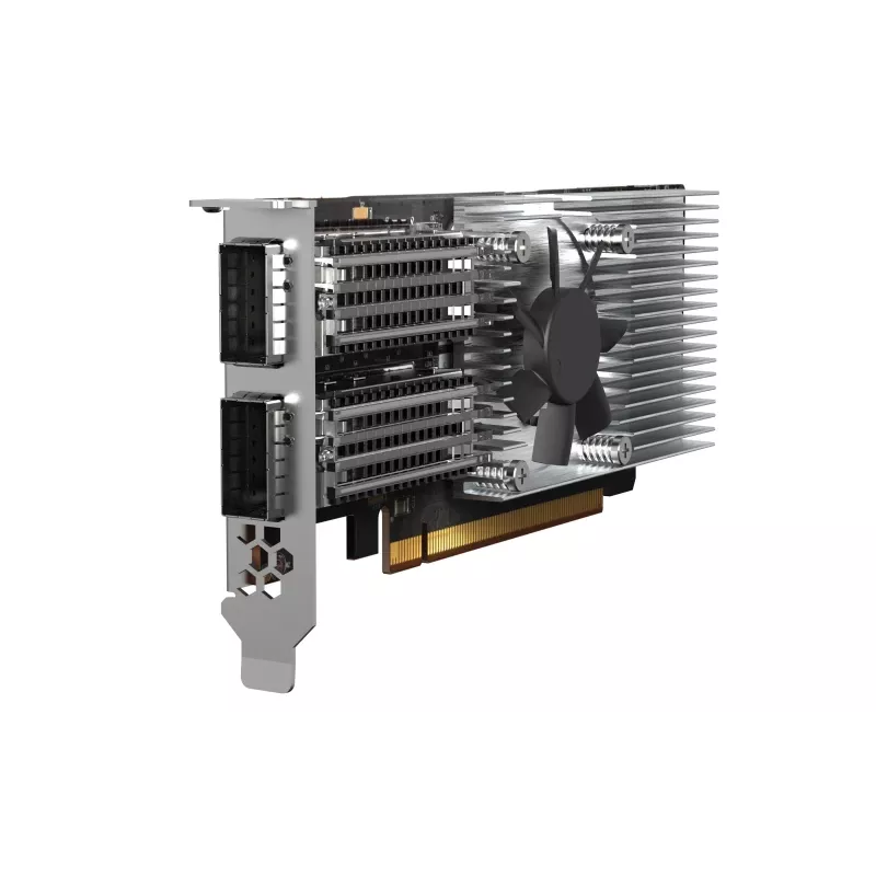QNAP QXG-100G2SF-E810 tīkla karte Iekšējs Optiskā šķiedra 100000 Mbit/s