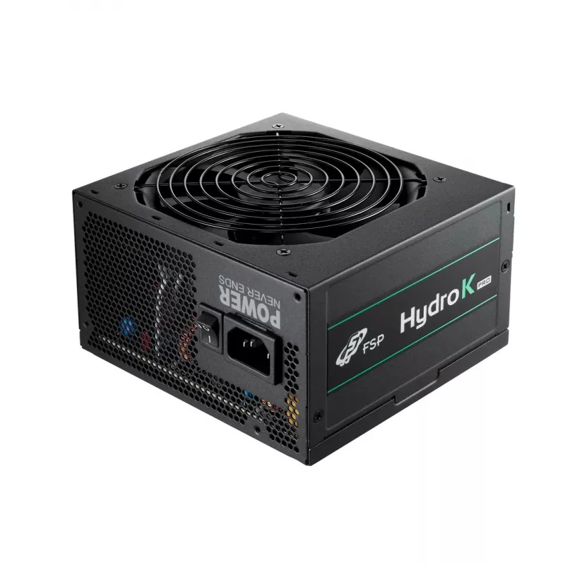 Barošanas bloks FSP Hydro K PRO 750W 24-pin ATX 80 PLUS Bronze 120 mm ventilators Melns