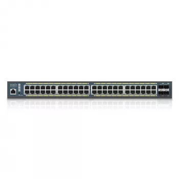 Vadāmais komutators EnGenius FitSwitch 48 PoE 48 porti Gigabit Ethernet