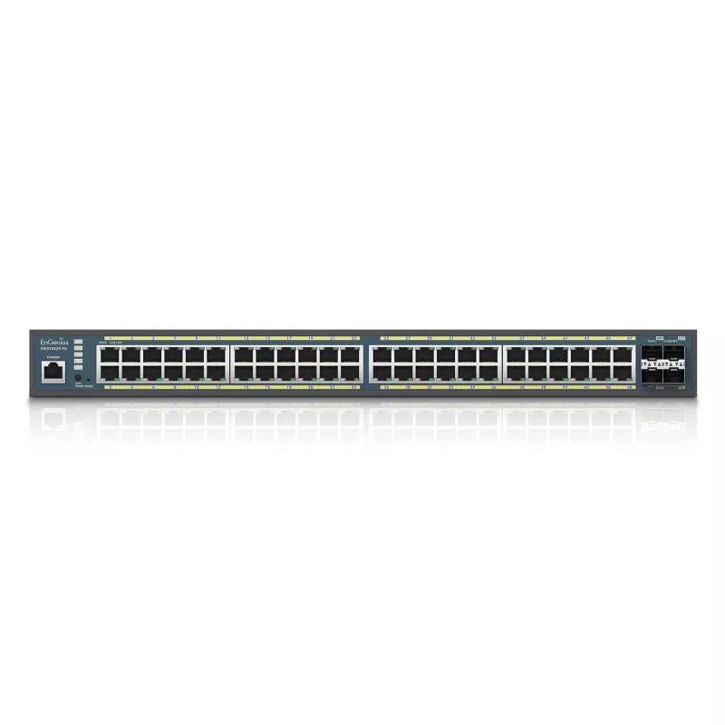 Vadāmais komutators EnGenius FitSwitch 48 PoE 48 porti Gigabit Ethernet