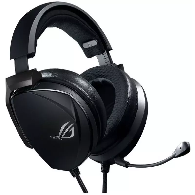 ASUS ROG Theta Electret austiņas ar vadu, galvas lentes tipa, spēlēm, melnas